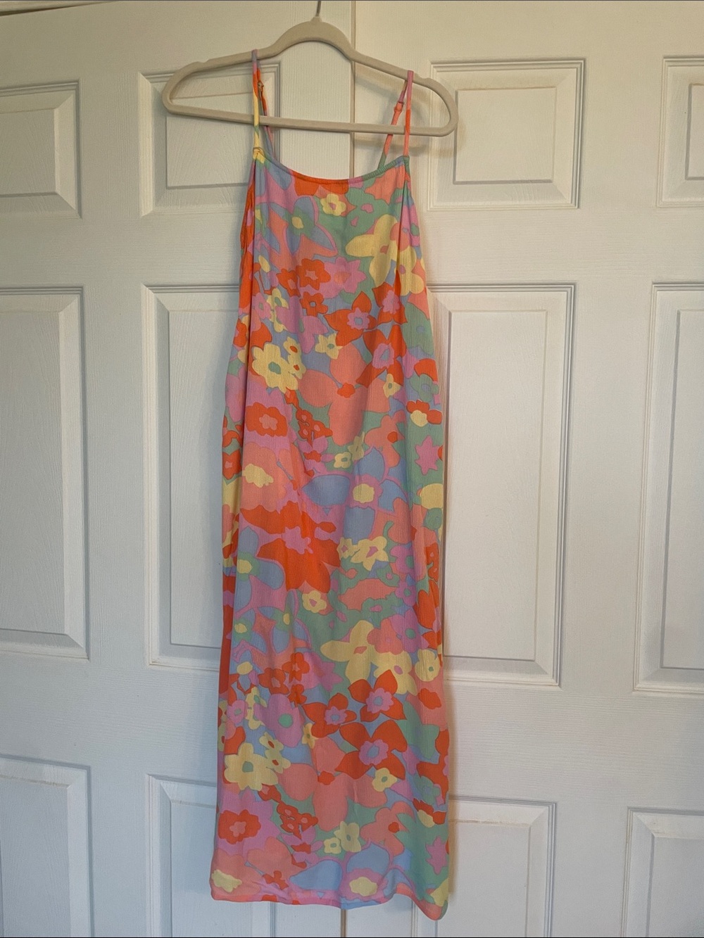 Billabong Pastel Multi-Color Floral Dress M